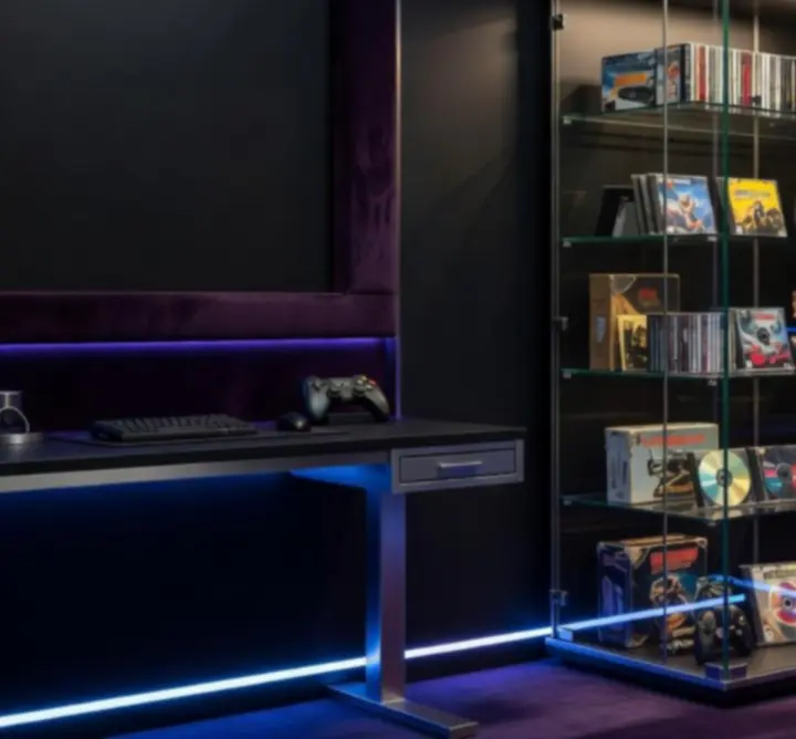 Inspiration de vitrine rétro pour jeux PC