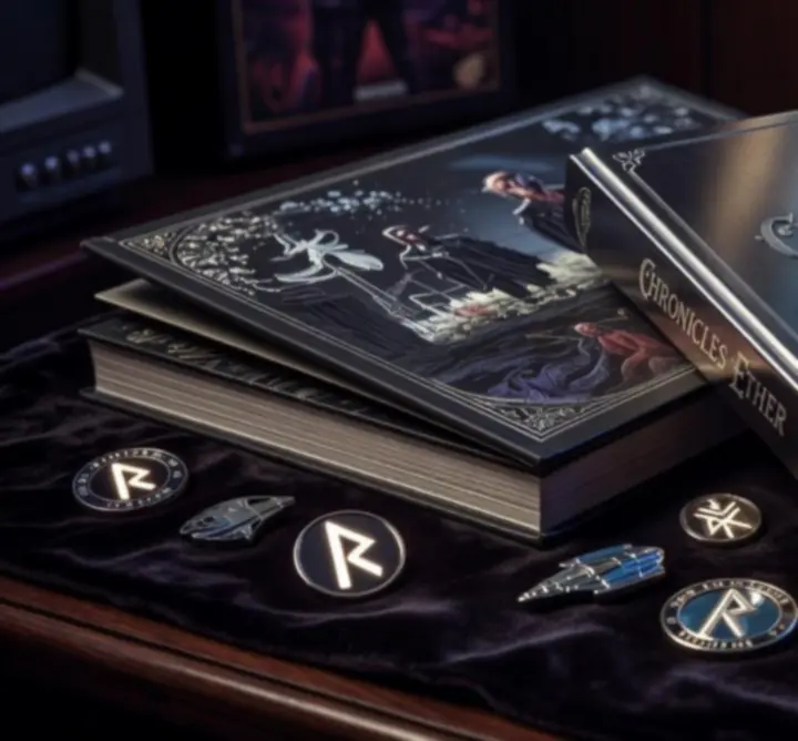 Éditions limitées de jeux PC avec boîtes métalliques et packaging collector alignés dans une vitrine sombre.